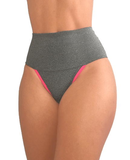 Kit Calcinha Fitness Cintura Alta Compress O Atacado Luxe Lingerie